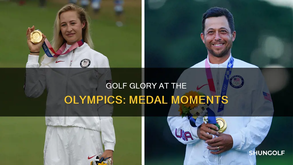 how many medals in olympic golf