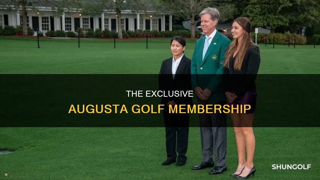 how many members at augusta golf