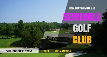 Seminole Golf Club Membership Count: Unveiling the Exclusive Numbers