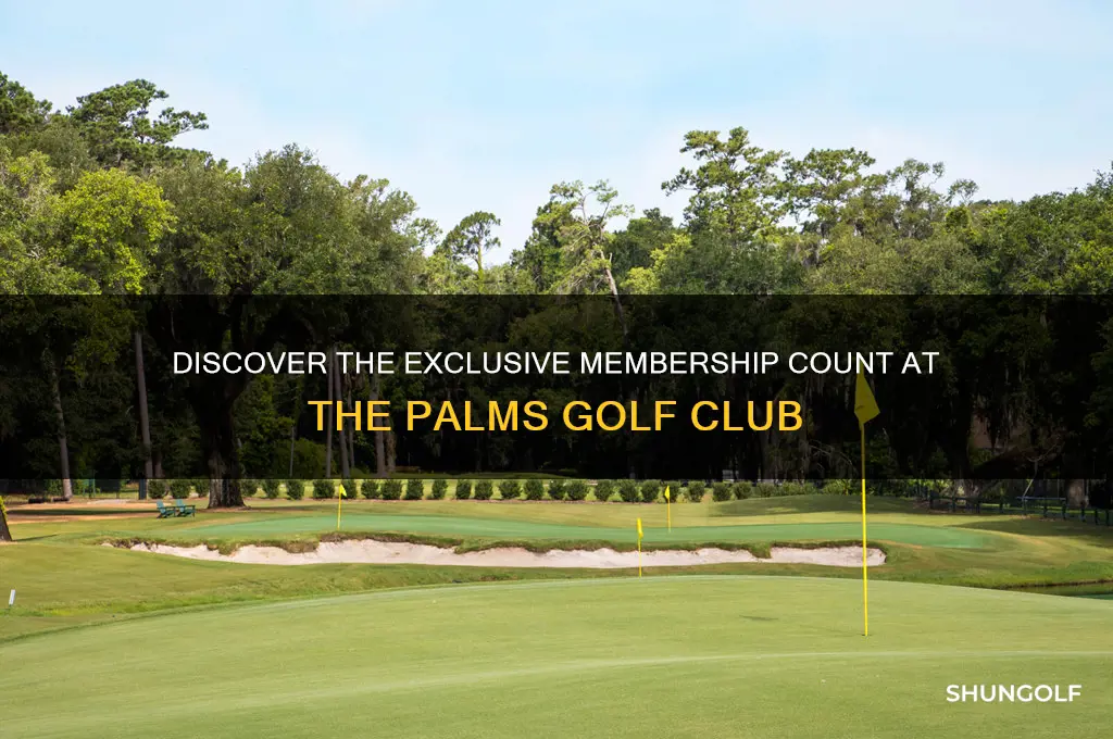 how many members at the palms golf club