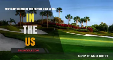 Ideal Membership Sizes for Private Golf Clubs in the US
