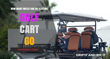 Electric Golf Cart Range: How Far Can It Take You?