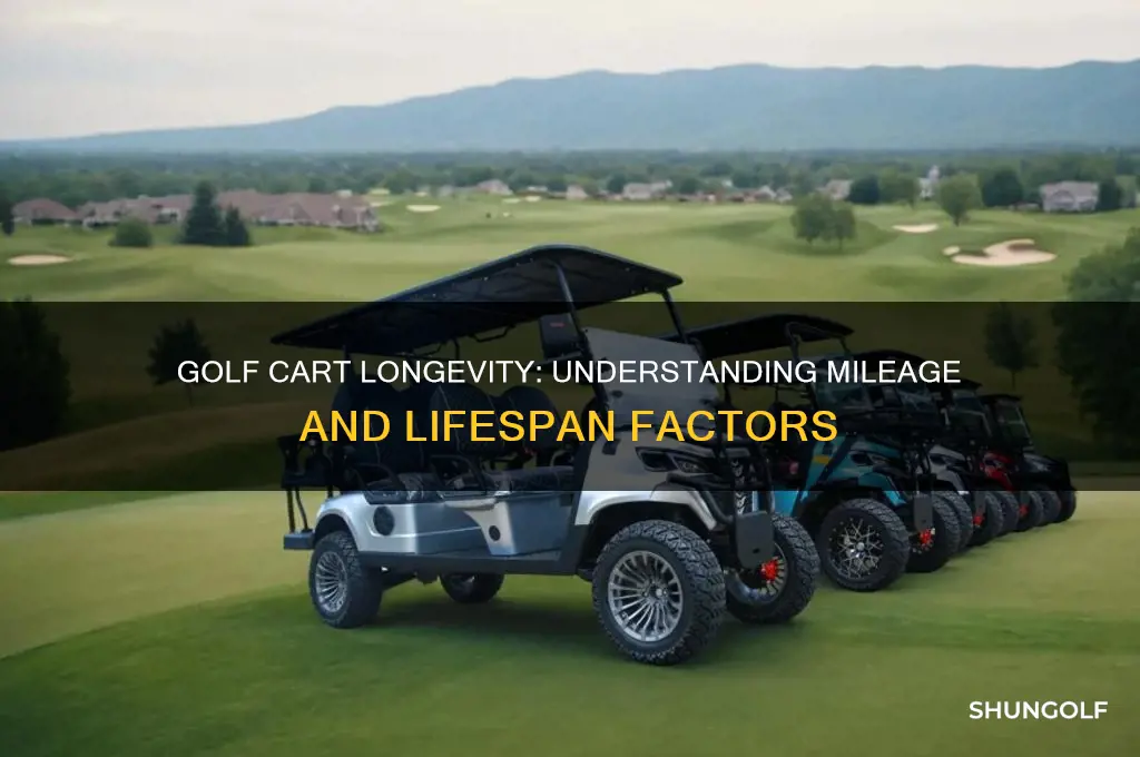 how many miles do golf carts last