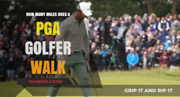 PGA Golfers' Walking Distance: Uncovering the Surprising Miles They Cover