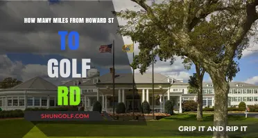 Howard St to Golf Rd: Distance and Travel Guide