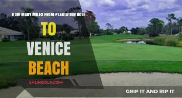 Plantation Golf to Venice Beach: Distance and Travel Guide