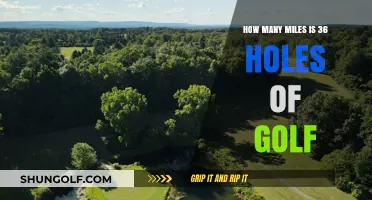 Walking the Course: Understanding the Mileage of 36 Holes of Golf