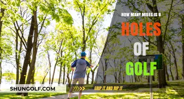 Walking 9 Holes: Uncovering the Surprising Mileage of a Golf Round
