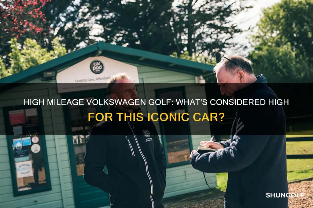 how many miles is high for a volkswagen golf