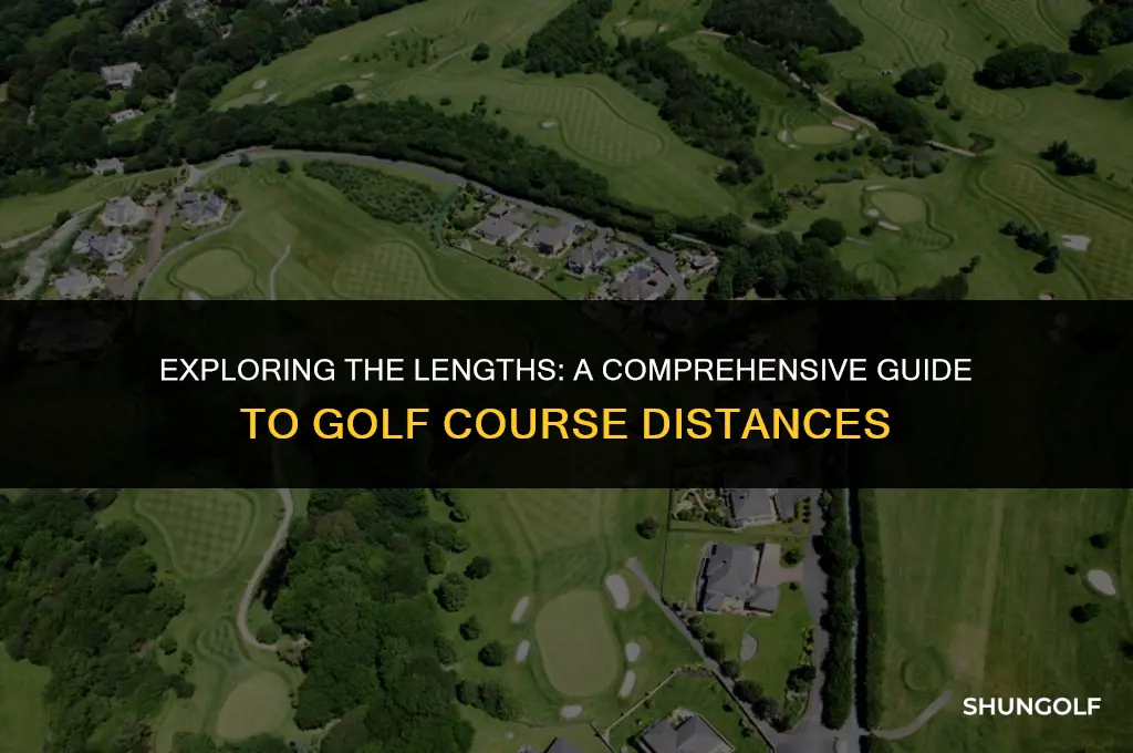 how many miles long is a golf course