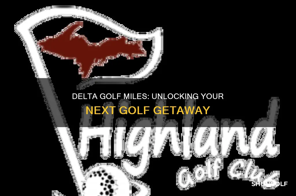 how many miles needed for delta golf