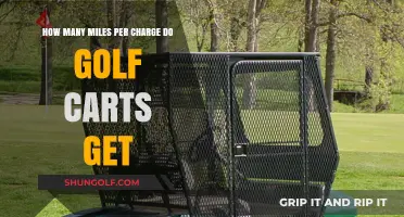 Maximize Your Golf Cart Range: Miles Per Charge Explained