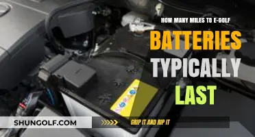 E-Golf Battery Lifespan: How Many Miles Can You Expect?