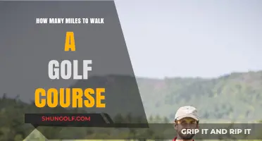 Walking a Golf Course: Understanding the Mileage and Benefits