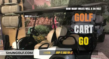 Maximizing Your 36 Volt Golf Cart's Mileage: How Far Can It Go?