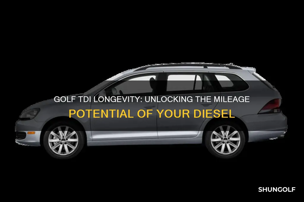 how many miles will a golf tdi last