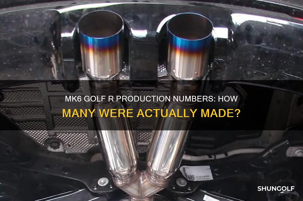 how many mk6 golf r were made