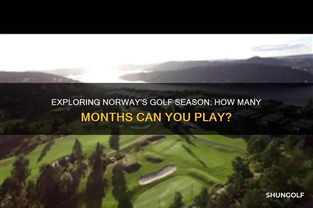 how many months of golf in norway