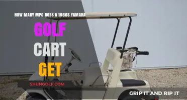 1980s Yamaha Golf Cart Fuel Efficiency: MPG Explained