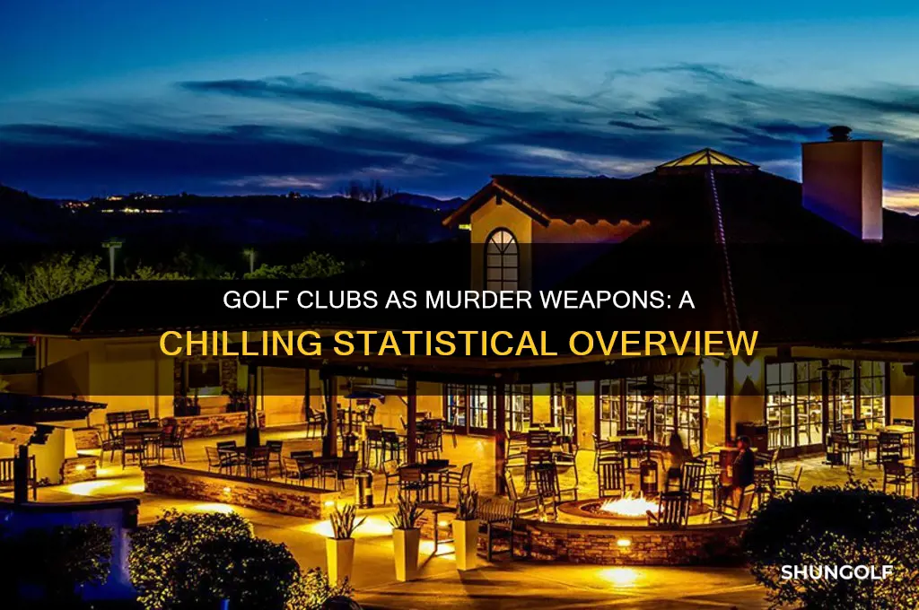 how many murders with golf clubs