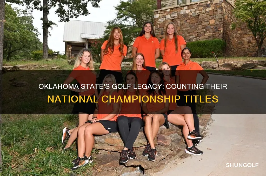 how many national championships does oklahoma state have in golf