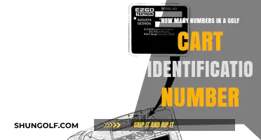 Understanding Golf Cart Identification Numbers: How Many Digits Are There?