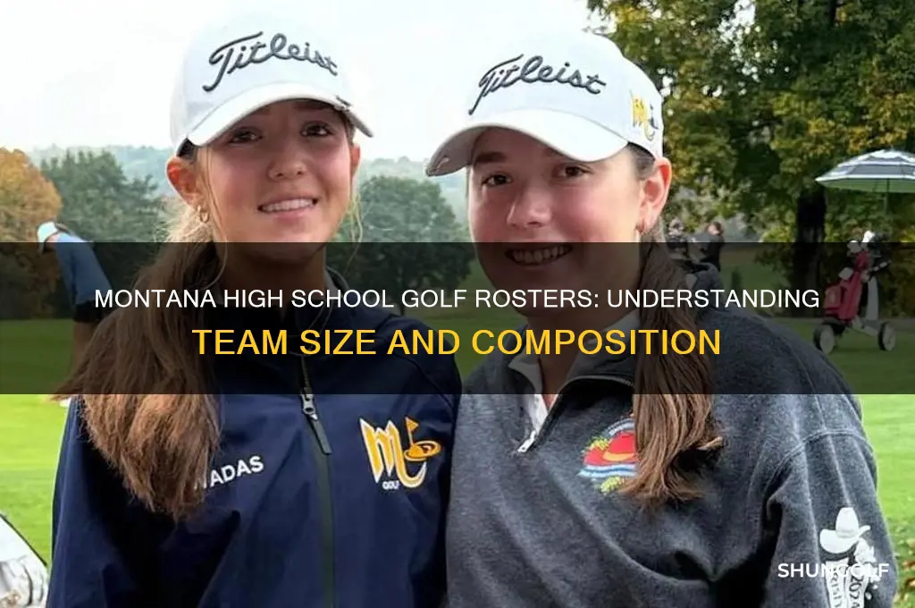 how many on montana high school golf roster