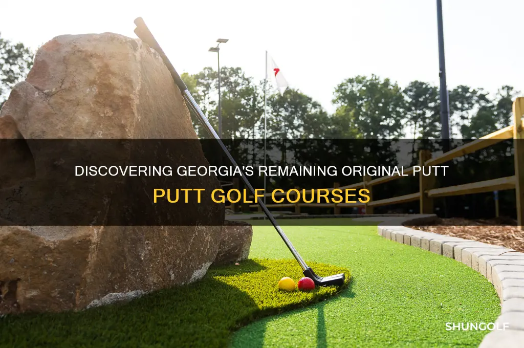 how many original putt putt golf are left in georgia