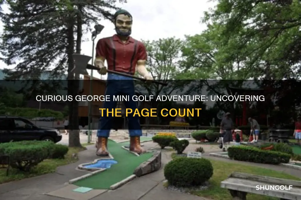 how many pages in curious george plays mini golf