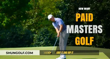 Masters Golf: Paid Participants and Their Numbers