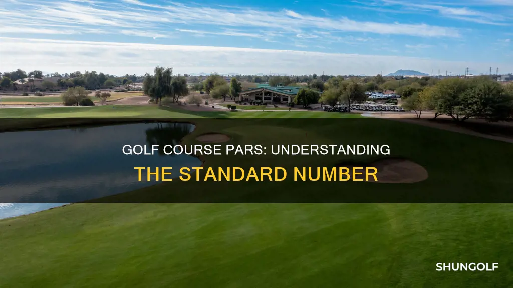how many pars in golf