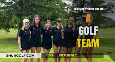 Understanding Golf Team Sizes: How Many Players Are Typically Involved?