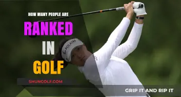 Exploring the Global Golf Rankings: How Many Players Make the Cut?