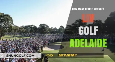 Unprecedented Turnout at LIV Golf Adelaide: A Spectacle of Passion and Precision