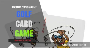 How Many Players Can Join a Golf Card Game?