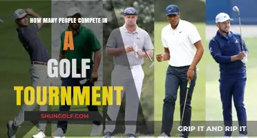 Exploring the Player Count in Golf Tournaments: A Comprehensive Guide