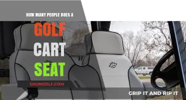 Golf Cart Seating Capacity: How Many Passengers Can It Accommodate?