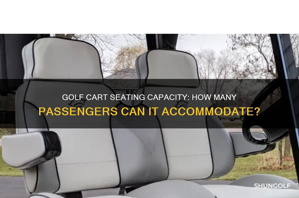 how many people does a golf cart seat