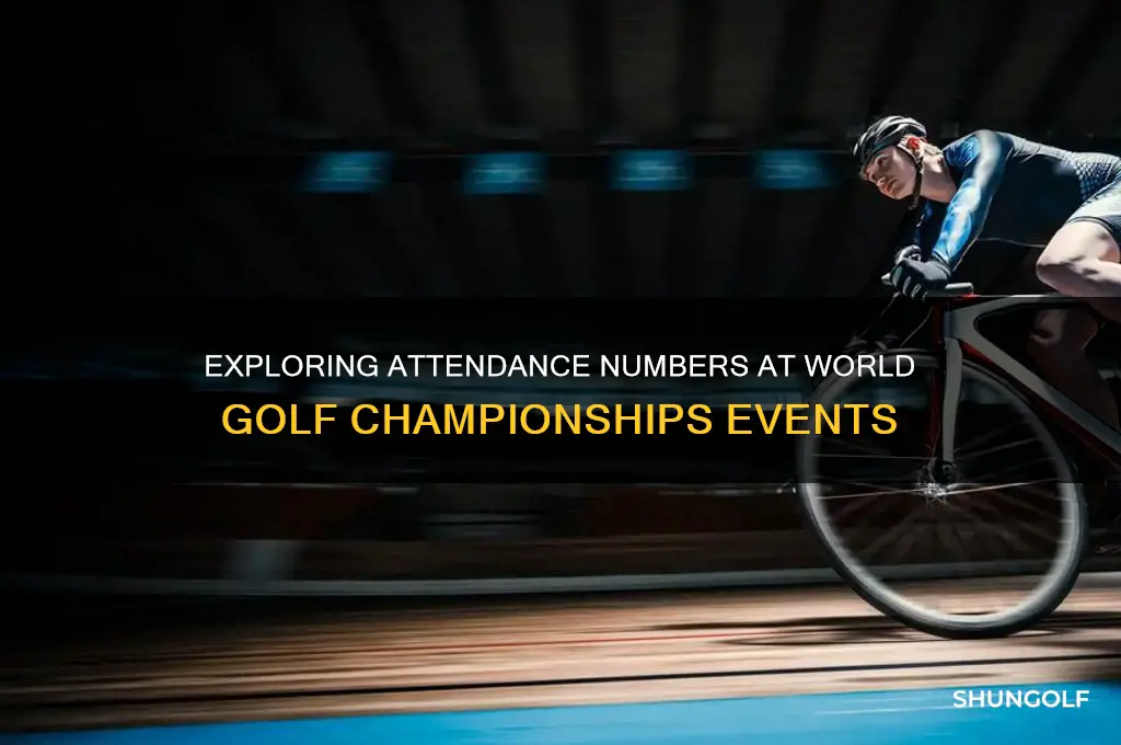 how many people go to world golf championships