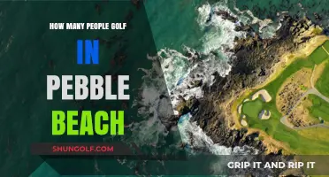 Exploring Pebble Beach: How Many Golf Enthusiasts Visit Annually?