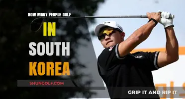 Exploring South Korea's Golf Scene: Participation Numbers and Trends