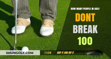 Breaking 100 in Golf: How Many Players Struggle to Achieve It?