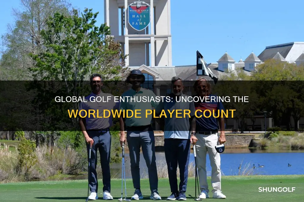 how many people in the world play golf