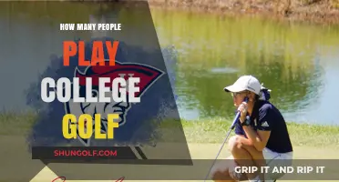 Exploring the Popularity: How Many People Play College Golf?