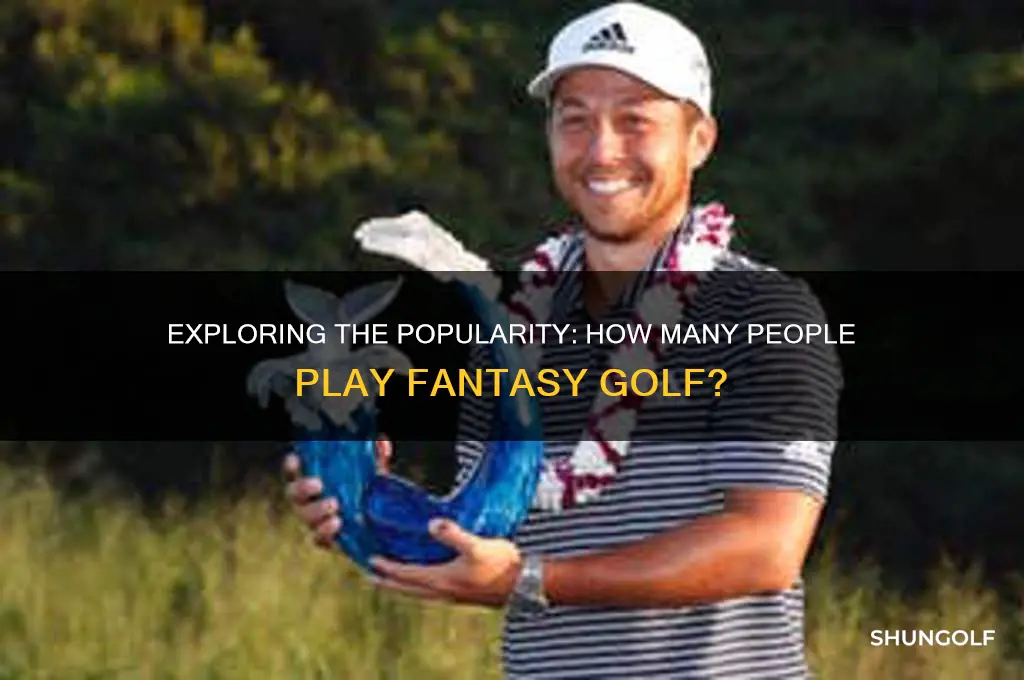 how many people play fantasy golf