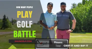 Golf Battle Popularity: How Many Players Compete in This Fun Game?