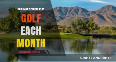 Monthly Golf Participation: How Many Players Hit the Greens?
