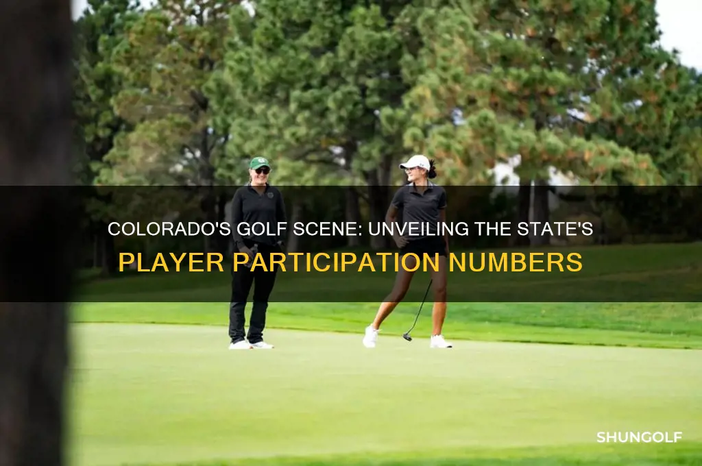 how many people play golf in colorado
