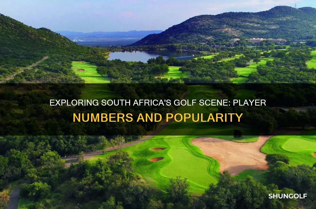 how many people play golf in south africa