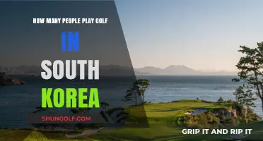 Exploring South Korea's Golf Scene: Player Numbers and Popularity